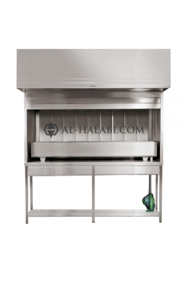 BBQ WITH TABLE & SINGLE HOOD